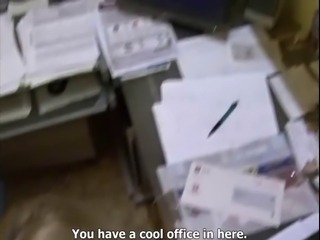 Gorgeous blonde bartender is talked into having sex at work