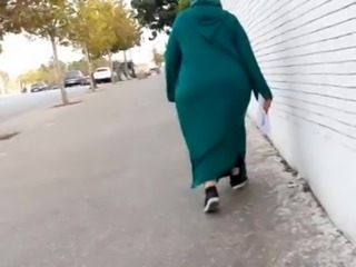 Big ass hijab moroccan granny 3