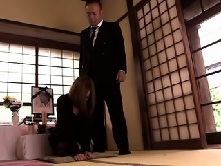 Delightful Asian milf with big boobs cheats on her husband