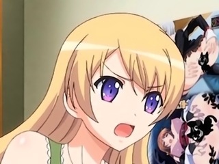Hotties stroking young cock - Hentai Threesome