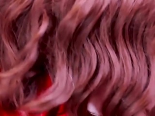 ryland babylove red pvc bodysuit fishnet blowjob xxx video