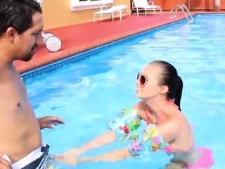 Big tits girl creampie first time Swimming In Semen