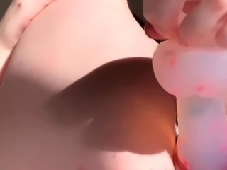 hot amateur blonde close up masturbation HD