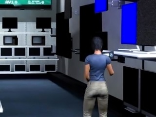 Bodacious 3D babe living out wild fantasies to the fullest
