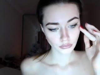 Horny Webcam Babe Solo Masturbation
