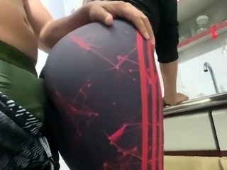 Horny Cooking Leads to a Blowjob