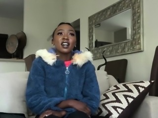 Petite African Teen Pounded In The Pussy