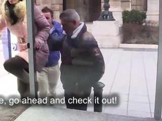 She is happy to fuck in front of others
