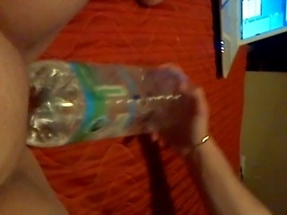 rocky fucking a water bottle