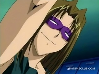 Big titted hentai sex slave gets wet cunt fingered hard