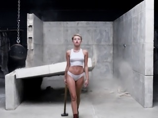 Miley Cyrus in Wreckin Ball