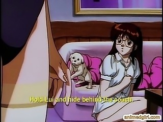 Shemale hentai hot poking in the floor