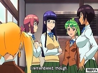 Hentai girl fucked from behind by shemale