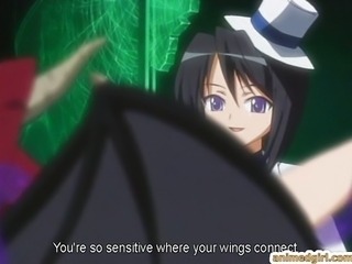 Busty hentai pregnant caught and assfucked by