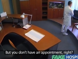 doctors compulsory health check makes busty temporary hospital assistants pussy wet