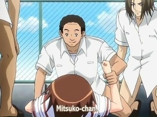 Adorable hentai minx gets fucked