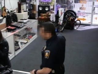 Two sluts get punished for trying to steal at the pawnshop