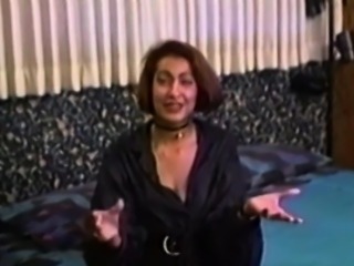 Retro debutante facialized after banging