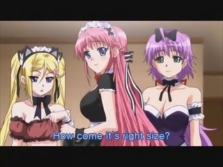 Can you imagine being with a harem of beautiful babes in maid dresses, who...