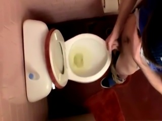 Men pissing movies gay Unloading In The Toilet Bowl
