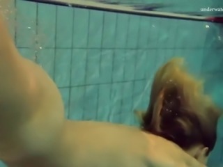 exquisite underwater show with naughty teen nastya