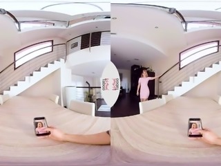 Getting downstairs, desirable blonde stepsister Kiara