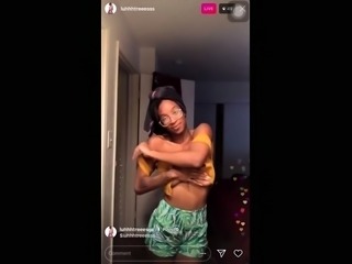 Ebony mistress with unbelievable huge black boobs