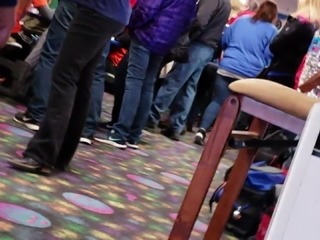 Big butt milf VPL