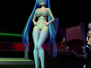 [MMD] MIKU HAKU NERU Sex and Cumshot