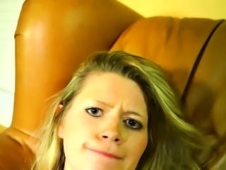 This blonde has a very exciting porn casting